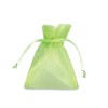 UL550DLL-OX5BS Buste c/laccio 16x16+9 VERDE organza