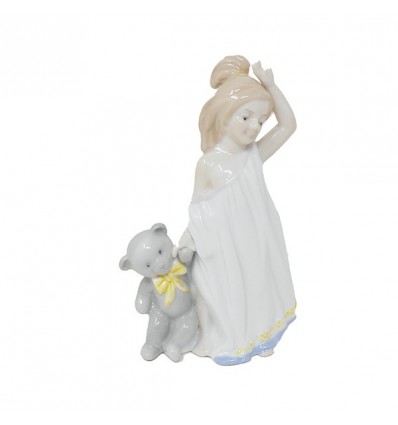 /PC05 Bambina con orso h17