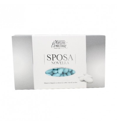 SPONOVC Confetti MANDORLA Sposa Novella CIELO