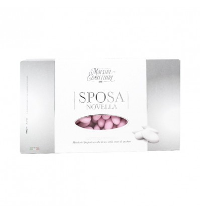 SPONOVR Confetti MANDORLA Sposa Novella ROSA