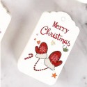 CM-22036 Conf. 50pz tags Merry Christmas AVORIO