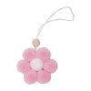 CM-24111 Appendino fiore pompon d.5,5 ROSA