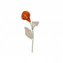 /ART.Z11 Ramo calla+2fgl cm12 ARANCIO