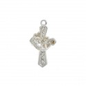 /PCH08 Croce c/corona c/strass