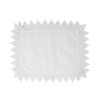 /J5005B Fazz. rett. 25x31 ARCHI macrame' BIANCO (J5205B)