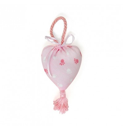 /J4511R Cuore imbottito piedini ROSA chris