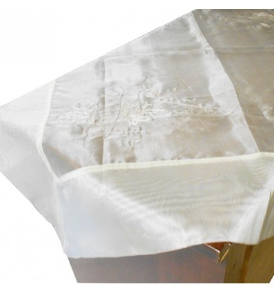 /7007761/0038 Tovagl.tea105x105 Logys organza avorio