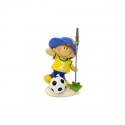 /1029137 Bimbo calcio clip h10 GIALLO/BLU