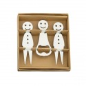 /1180002 Smile set 3pz forchett+apribott. c/scat avana