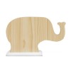 /1203003 Elefante lgn/cer. 20x13h BIANCO