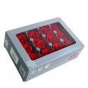 3150036 Conf. 12pz rose mini capullo d.4 stabilizz. ROSSO (RSM/1200)