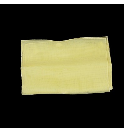 /2147-G Sciarpetta 100x21 GIALLO georgette