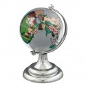 10181182 Globo mondo h9 vetro color.+met. 2mis