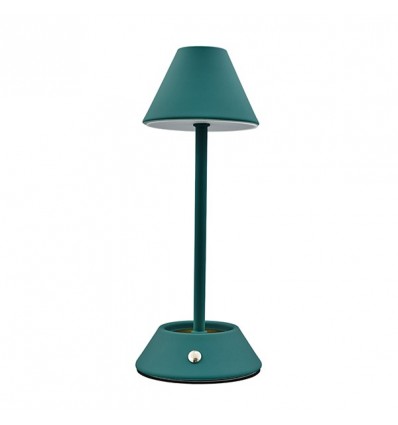 1356013 Lampada touch h26,5 cono bassa VERDE