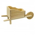 1322008 Carretto una ruota gde 26x10x11h legno