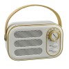 1394006 Radio retro' bluetooth 8x12x6 BIANCO