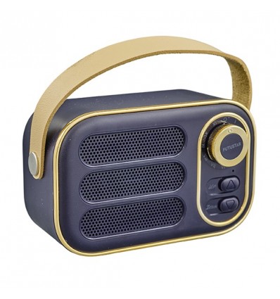 1394007 Radio retro' bluetooth 8x12x6 NERO