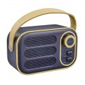 1394007 Radio retro' bluetooth 8x12x6 NERO