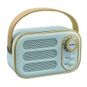 1394010 Radio retro' bluetooth 8x12x6 CELESTE