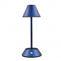 1356012 Lampada touch h26,5 cono bassa BLU