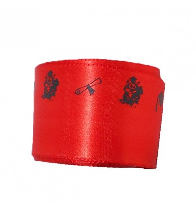 /LAUREA6067-09 Coccarda mm60x20mt rosso LAUREA