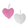 /1443/27-R Cuore p.confetti imbott. 11x11 juta ROSA