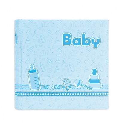 BE2420B Album bebe' 24x24 20 fogli BABY CIELO