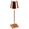 TB 17103BRONZO Lampada Led touch d.10x38,5h cupola BRONZO