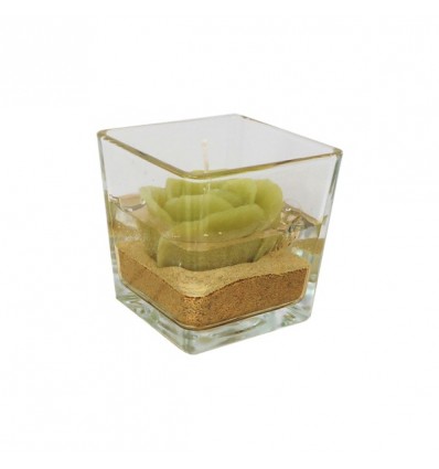 /CUBO-60-GEL-VE Cubo vtr 6x6x6 c/gel e rosa VERDE