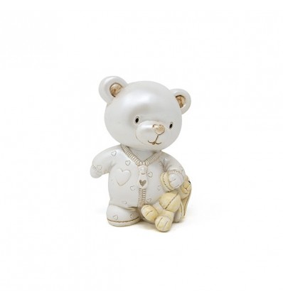 /QLUX15151 Orsetto Bear resina h10 AVORIO/BEIGE