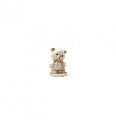 /QLUX15153 Mini orsetto Bear resina h3,5 AVORIO/BEIGE