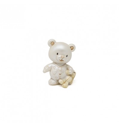 /QLUX15157 Orsetto Bear resina h8 AVORIO/BEIGE