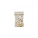 /QLUX15159 Portapenne orsetto Bear resina 4x3x6h AVORIO/BEIGE