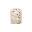 /QLUX15163 Salvad.scatola 7x6x9h orsetto Bear resina AVORIO/BEIGE