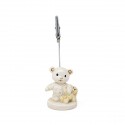 /QLUX15164 Orsetto Bear c/clip resina AVORIO/BEIGE