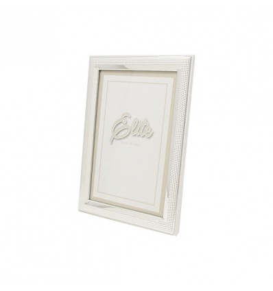 /E6187/10 Cornice 10x15 PALLINI retro bianco