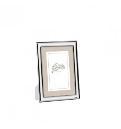 /E6115/10 Cornice 10x15 LISCIA arg. retro bianco