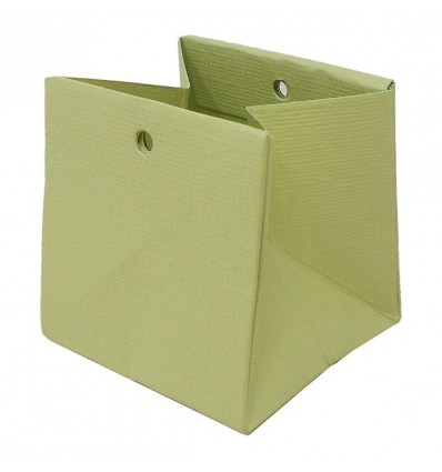 BOX01/LTGR Scatola cartone piccola 6x6x6 VERDE