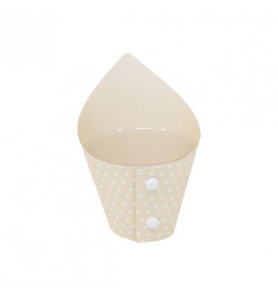 /CONF10/I Cono confettata picc. d4,5x11h AVORIO