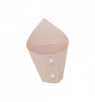 /CONF10/PK Cono confettata picc. d4,5x11h ROSA