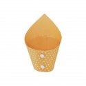 /CONF10/OR Cono confettata picc. d4,5x11h ARANCIO