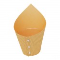 /CONF11/OR Cono confettata gde d10,5x23h ARANCIO