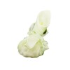 /2438-V Foulard 49x49 a calla georg. VERDE semiconfezionato