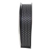 PUNTO20-NER Rotolo raso puntinato mm 20x25yds NERO  (A05391)