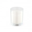 /23887 Box 2 vasetti 7x8h candele BIANCHE