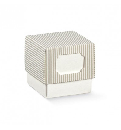 /17452C Cubo f+c 5x5x5 c/finestra bianco/millerigh.TORTORA