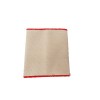 /40214TCRS Sacchetto pcc 10x12 canvas avorio tc ROSSO