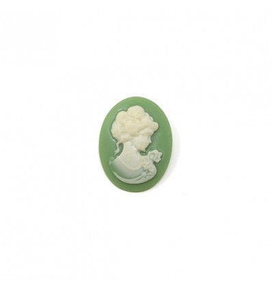 /B231-23 Conf. 6pz spilla cameo 3X3,5 SALVIA