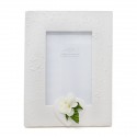 /B016 Cornice 10x15 gesso rilievo cuore+fiore c/scat.(13275)