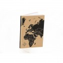 /TR0035 Notes 15x21 100pag. world map